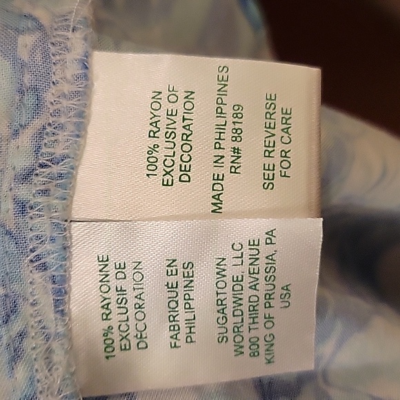 NWT Lilly Pulitzer Azita Tunic Dress In Toile Me About It print - Size XL - Picture 9 of 10